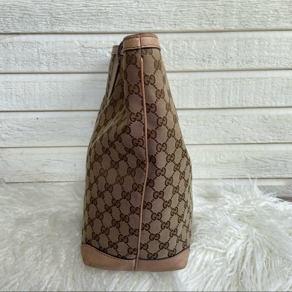 Gucci XL Monogram Web GG Tote Canvas - Picture 5 of 12